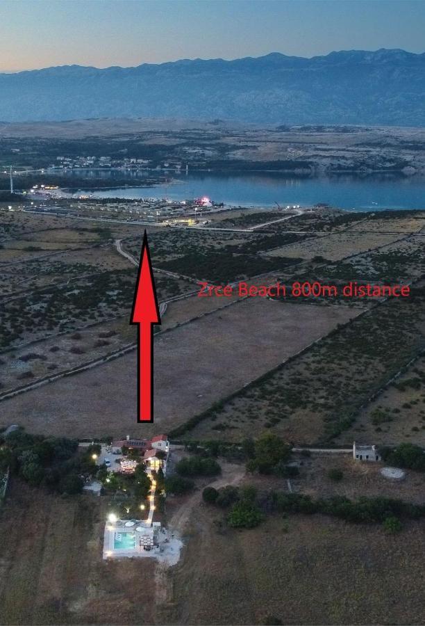 Villa Slatina Near Zrce Beach Novalja Ngoại thất bức ảnh